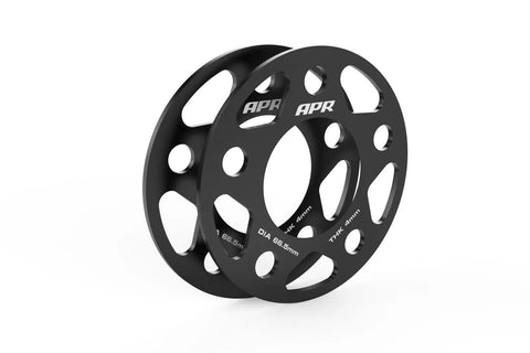 APR Spacers Set of 2 - 66.5mm CB - 4mm Thick Spacers - 66.5mm CB - 5x112 - 4mm Thick — fits Volkswagen Touareg