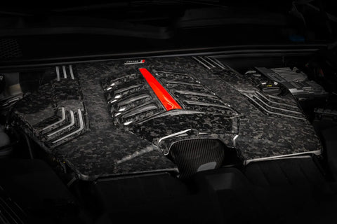 APR Engine Cover - 2.9T/3.0T/4.0T 4M SUV - Forged Carbon Fiber — fits Porsche Cayenne