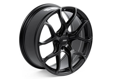 APR A01 Flow Formed Wheels 19x8.5 Satin Black 1 Wheel A01 - Flow Formed - 19x8.5 - ET45 - 5x112 - Satin Black — fit...