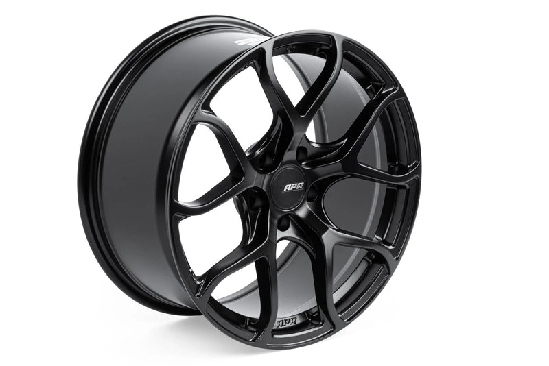 APR WHL00017 A01 Flow Formed Wheels 18x8.5 Satin Black 1