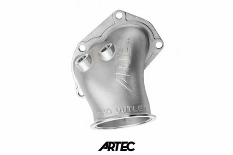 Artec Cast Outlet O2 Housing Dump Pipe - 3.5" (Evo 5-6)