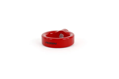 Perrin Tow Hook Upgrade Kit Red — fits Honda Civic Type
