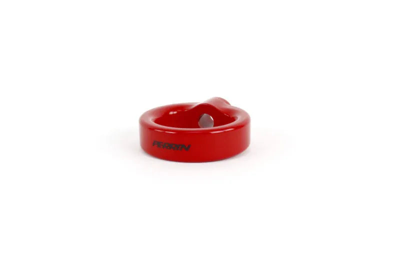 Perrin Tow Hook Upgrade Kit Red — fits Honda Civic Type