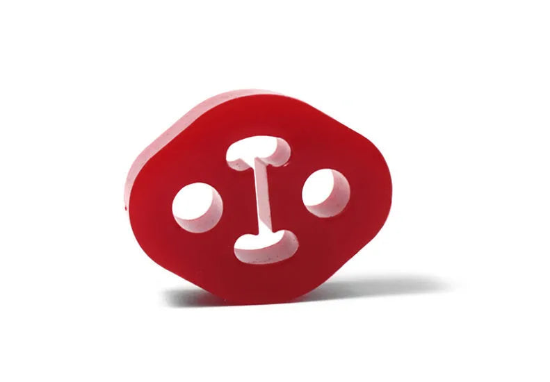 Perrin Exhaust Hanger Single 12mm Red Extra Long Length (Impreza, WRX, STI 08-21) — fits Subaru Impreza