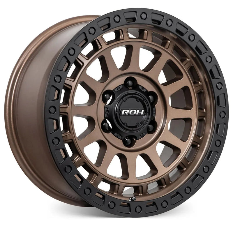 ROH Wheels Assault Matt Black Bronze Wheels