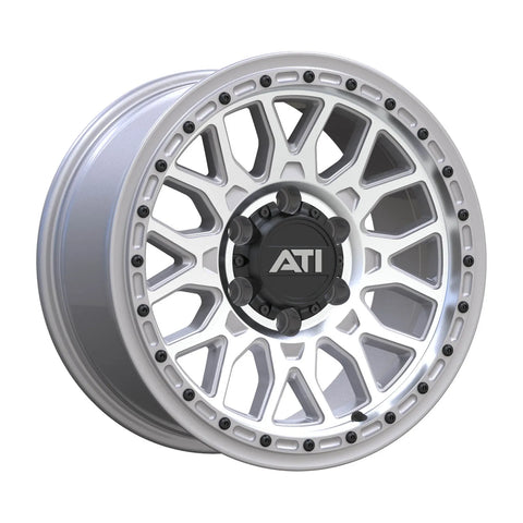 All Terrain Industries AT-01 17X8.5 Hybrid Beadlock Wheel - 6X139.7 Black Hardware Kit (No ring) - Machined
