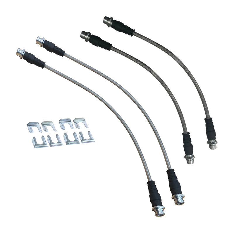 All Terrain Industries Extended Braided Brake Line Kit (Hilux N70/N80)