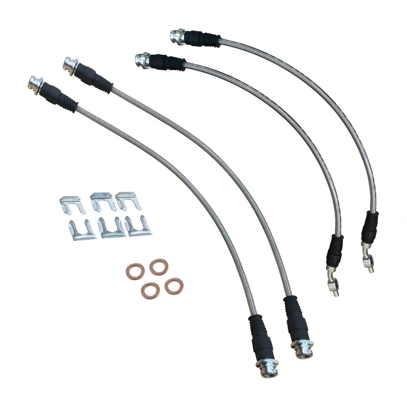 ATI Industries ATIBBL06KIT Extended Braided Brake Line Kit