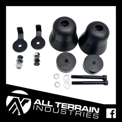 All Terrain Industries Drop Out Cone/Coil Retainer Kit (Navara NP300 15+/X-Class 17+) — fits Mercedes Benz X-Class