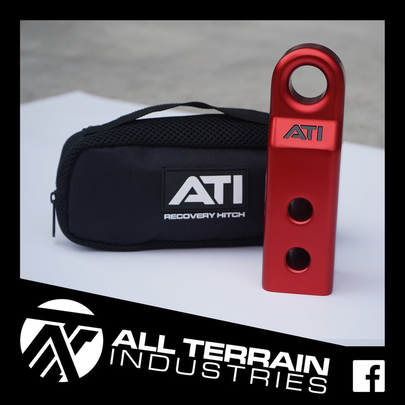 ATI Industries Atihitch-R ATI Alloy Recovery Hitch - Red