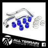 All Terrain Industries Intercooler Hard Pipe Upgrade - Silver (Navara D40 Thai Built 05-14)