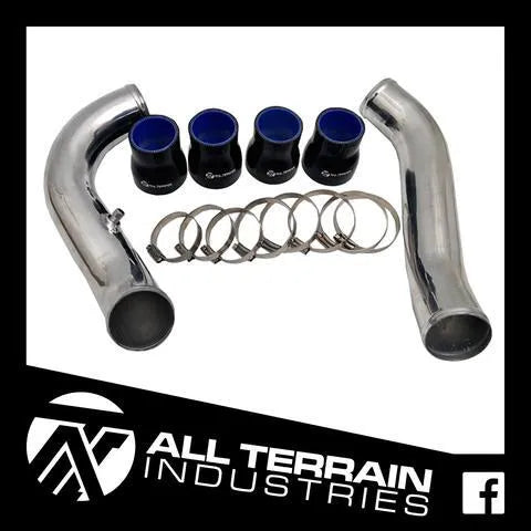 All Terrain Industries Intercooler Hard Pipe Upgrade - Silver (D-Max/MU-X 17-20)