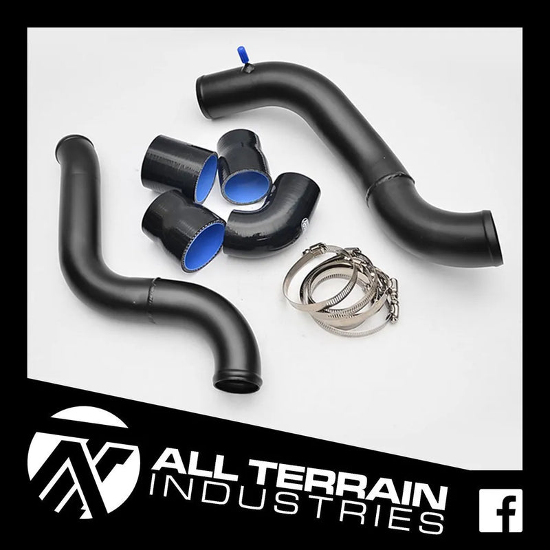ATI Industries ATIICP08B Intercooler Hard Pipe Upgrade - Black (Ranger/BT-50 2011+)