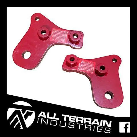 All Terrain Industries Rated Recovery Points (Landcruiser 76/78/79 Series 06+) — fits Toyota Landcruiser 78 Series