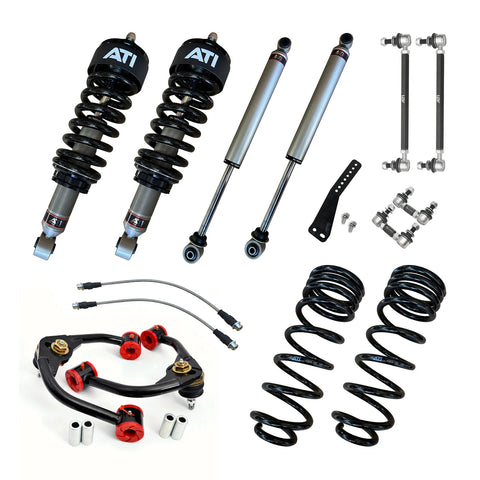 All Terrain Industries 2.0 Trail Series 3" Front/2" Rear Lift Kit Long Travel (Navara D23 15+)
