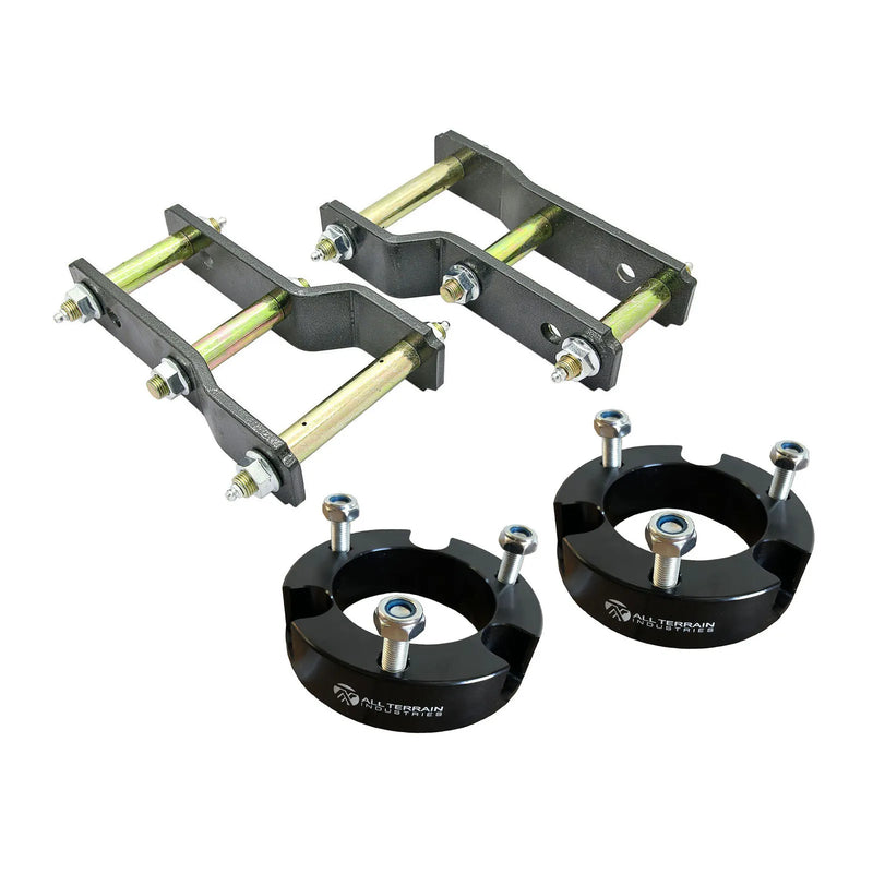 All Terrain Industries Spacer/Shackle Lift Kit - 2.5" Front + 2" Rear (D-Max/Colorado 12-20)