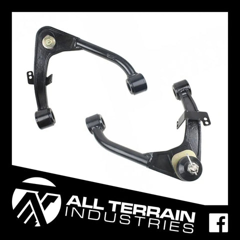 All Terrain Industries Adjustable Upper Control Arm Kit (Colorado 12-16/D-Max 12+) — fits Holden Colorado 7 Trailbl...