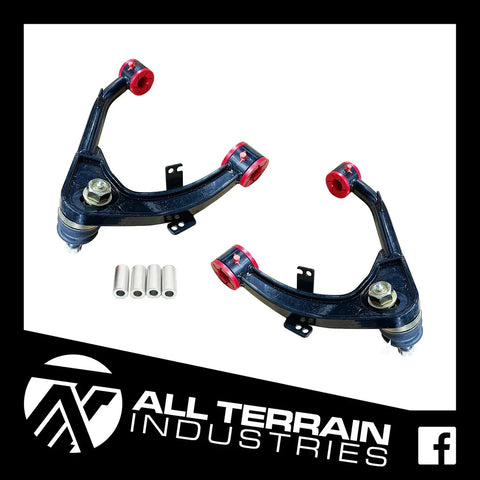 All Terrain Industries Adjustable Upper Control Arm Kit (Colorado/Colorado 7 17+) — fits Holden Colorado 7 Trailblazer