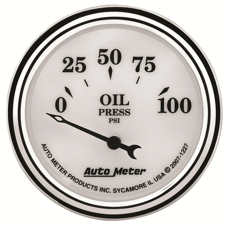 Autometer ATM1227 2-1/16" Oil Pressure 0-100 PSI Air-Core