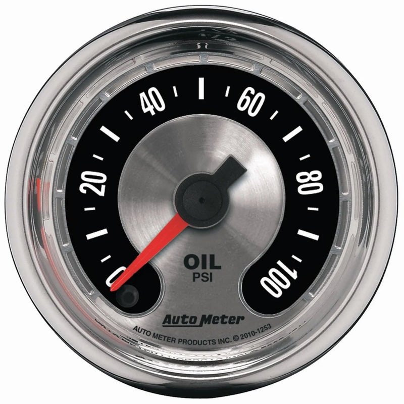 Autometer ATM1253 2-1/16" Oil Pressure 0-100 PSI Stepper
