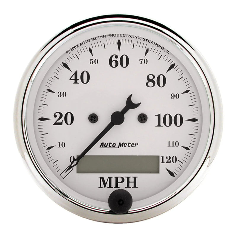 Autometer 3-1/8" Speedometer 0-120 MPH Electric