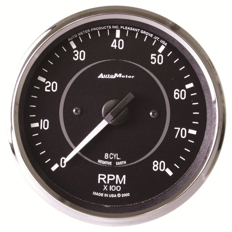 Autometer 4" In-Dash Tachometer 0-8,000 RPM Cobra