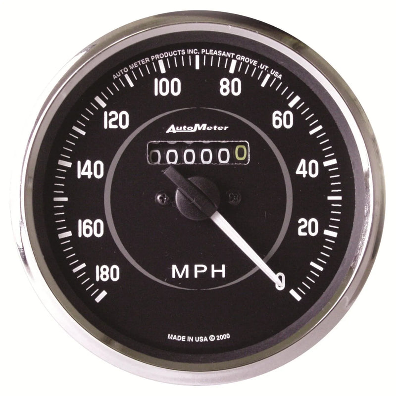 Autometer 4" Speedometer 0-180 MPH Mechanical Cobra