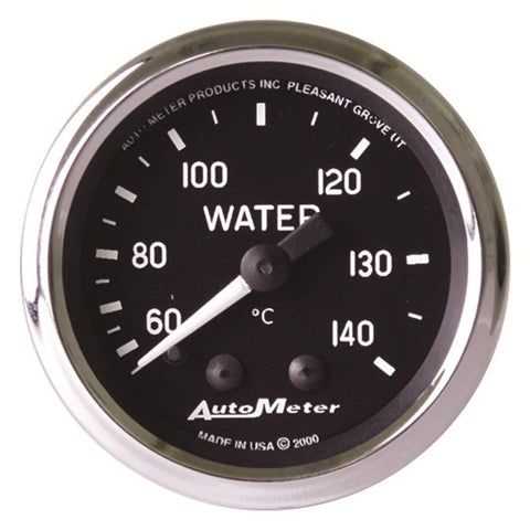 Autometer 2-1/16" Water Temperature 60-140 °C 6 Ft. Mechanical 6 Ft. Mechanical Cobra