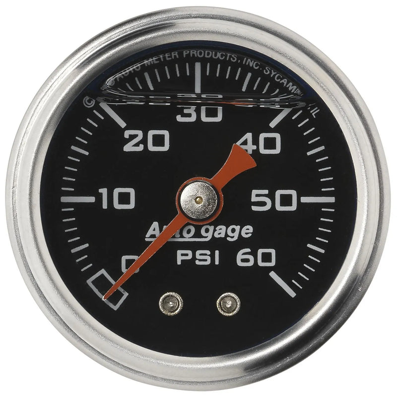 Autometer 1-1/2" Pressure 0-60 PSI Mechanical