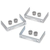 Autometer Gauge Bracket Kit 2-5/8" Aluminum Qty 3
