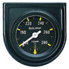 Autometer 1-1/2" Water Temperature 100-280 °F 6 Ft. Mechanical Full Sweep Auto Gage