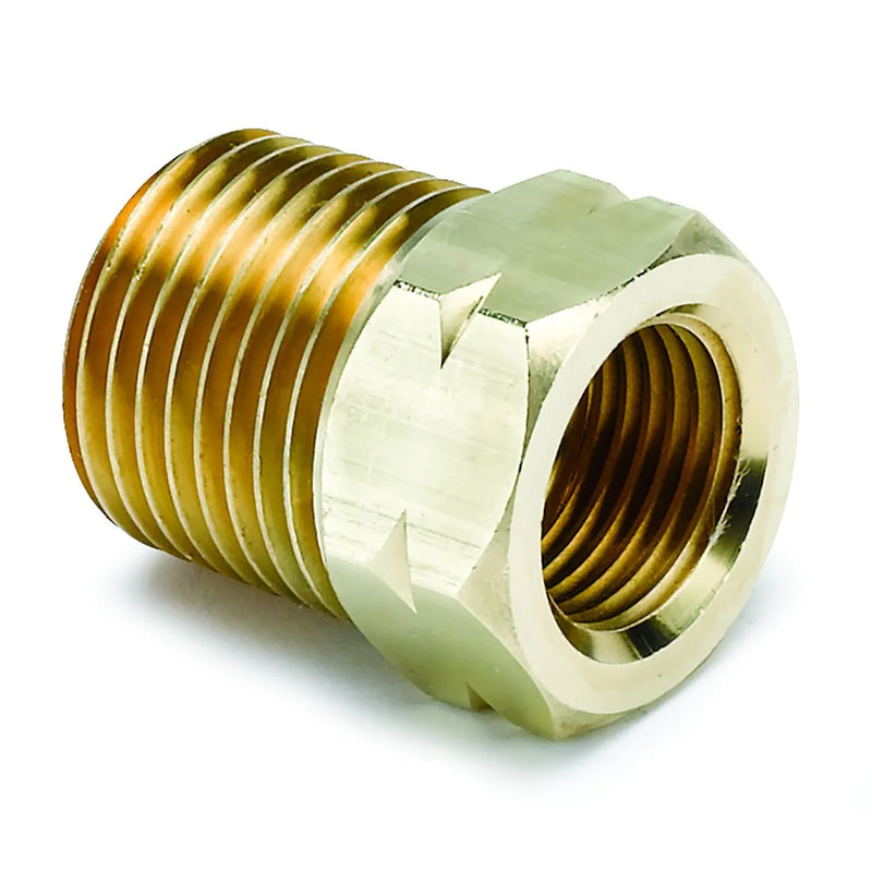 Autometer ATM2372 Fitting Adapter 1/2" NPT Male Brass for