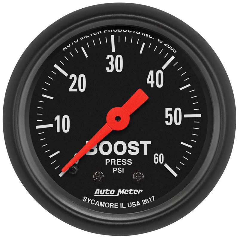 Autometer ATM2617 2-1/16" Boost 0-60 PSI Mechanical