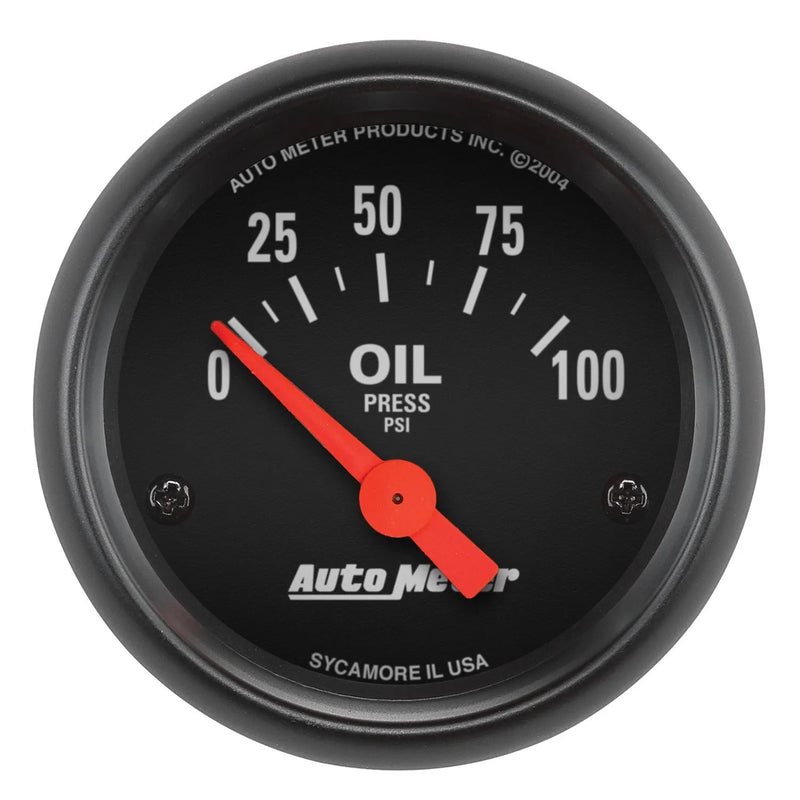 Autometer 2-1/16" Oil Pressure 0-100 PSI Air-Core Z-Series