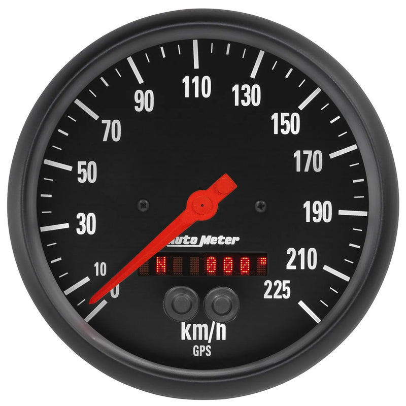 Autometer ATM2684-M 5" GPS Speedometer 225 KM/H Z-Series