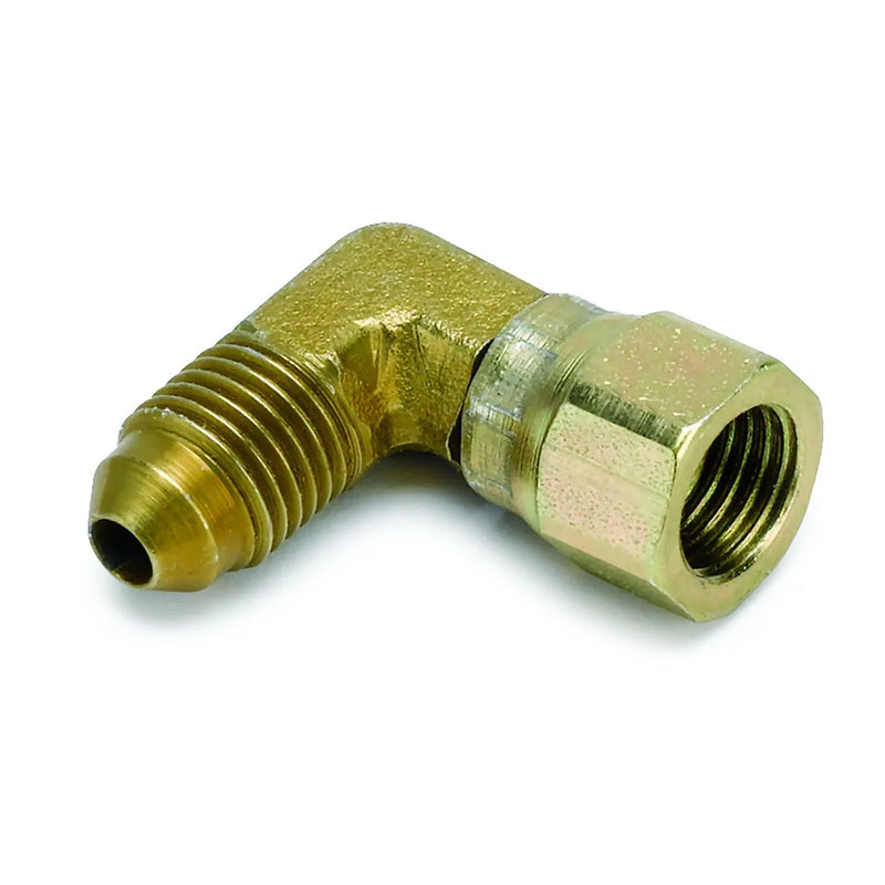 Autometer Fitting Adapter 90 ° -4AN Female to -4AN Male Steel
