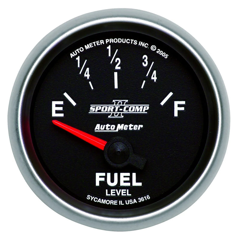 Autometer 2-1/16" Fuel Level 240-33 ohm Air-Core SSE SCII
