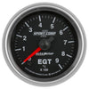 Autometer 2-1/16" Pyrometer Kit 0-900 C Sport Comp II