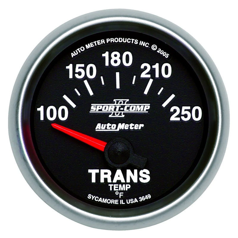 Autometer 2-1/16" Transmission Temperature 100-250 °F Air-Core Sport-Comp II