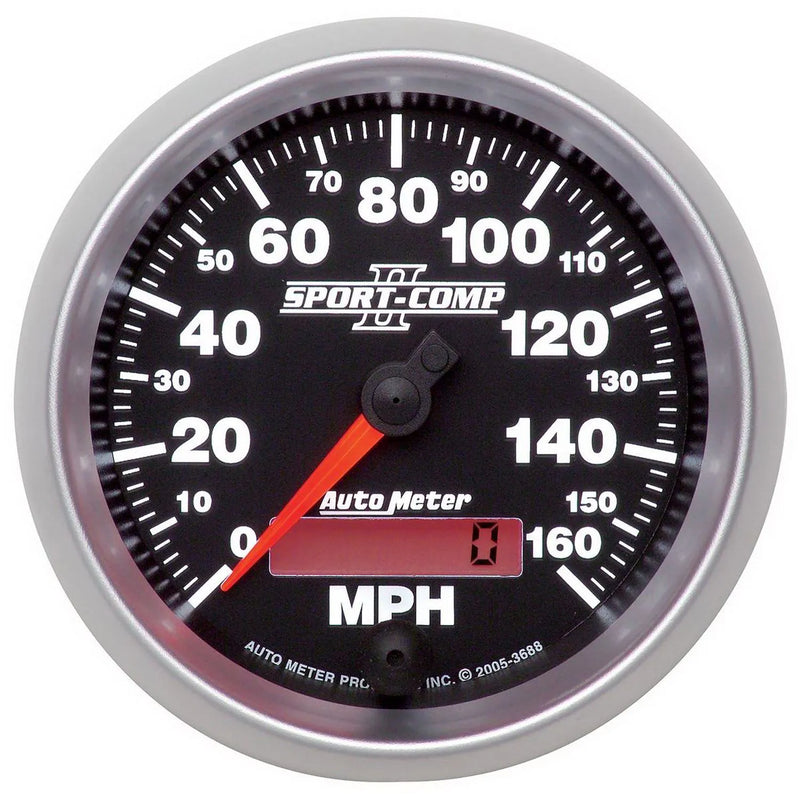 Autometer ATM3688 3-3/8" Speedometer 0-160 MPH Electric