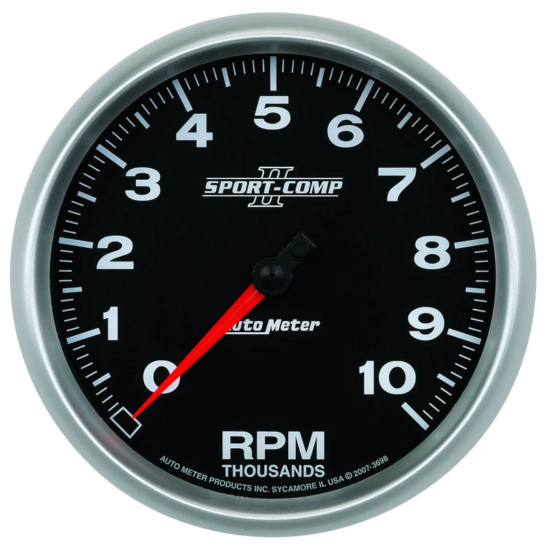Autometer ATM3698 5" In-Dash Tachometer 0-10,000 RPM