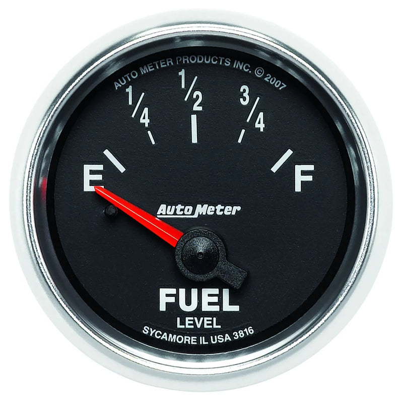 Autometer ATM3816 2-1/16" Fuel Level 240-33 ohm Air-Core
