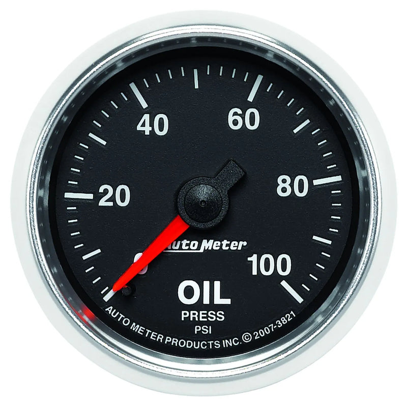 Autometer ATM3821 2-1/16" Oil Pressure 0-100 PSI