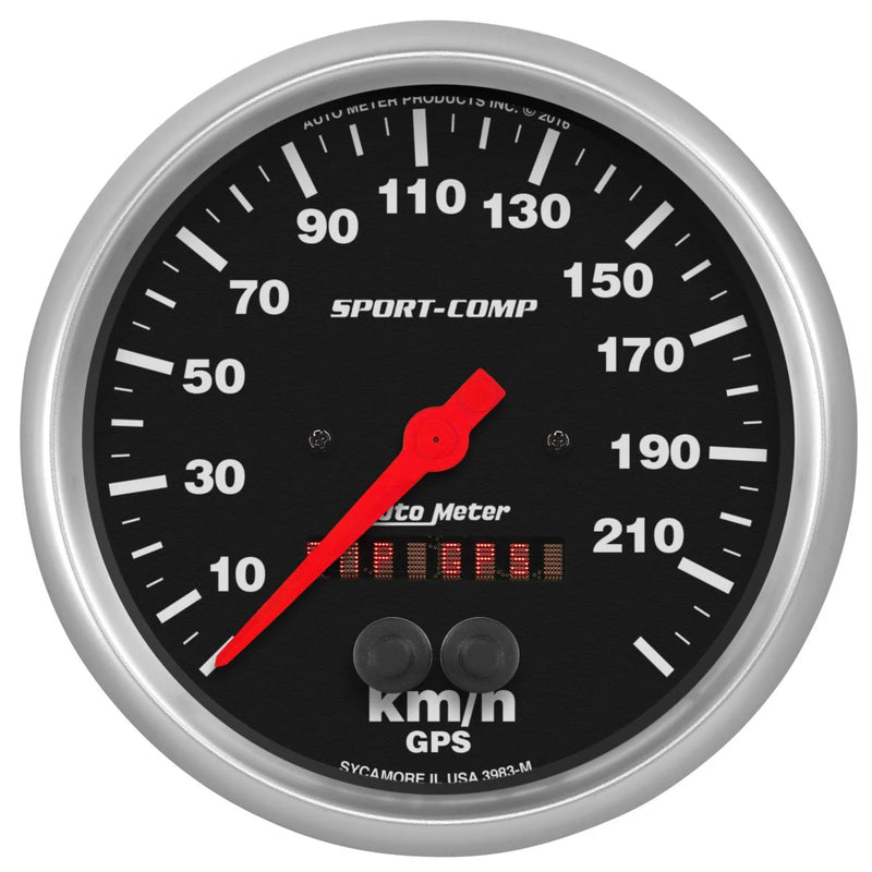 Autometer 5" Speedo 225 KM/H GPS