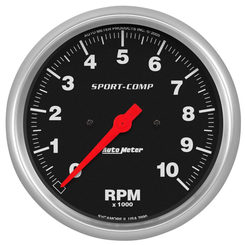 Autometer ATM3990 5" In-Dash Tachometer 0-10,000 RPM