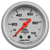 Autometer 2-1/16" Oil Pressure 0-100 PSI Mechanical Ultra-Lite