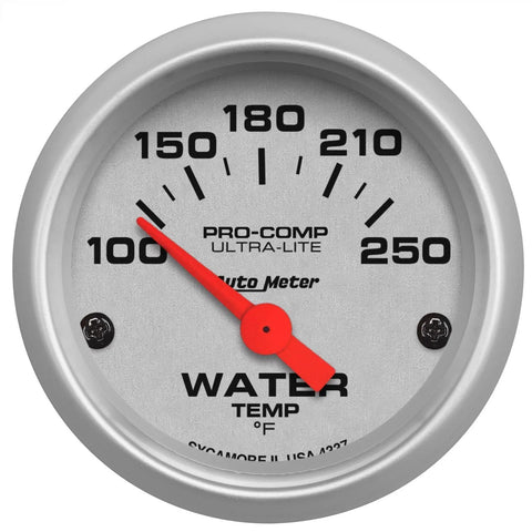 Autometer 2-1/16" Water Temperature 100-250 °F Air-Core Ultra-Lite