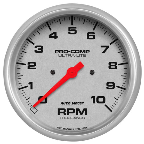 Autometer 5" In-Dash Tachometer 0-10,000 RPM Ultra-Lite