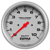 Autometer 5" In-Dash Tachometer 0-10,000 RPM Ultra-Lite