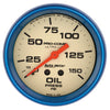 Autometer 2-5/8" Oil Pressure 0-150 PSI Mechanical Ultra-Nite